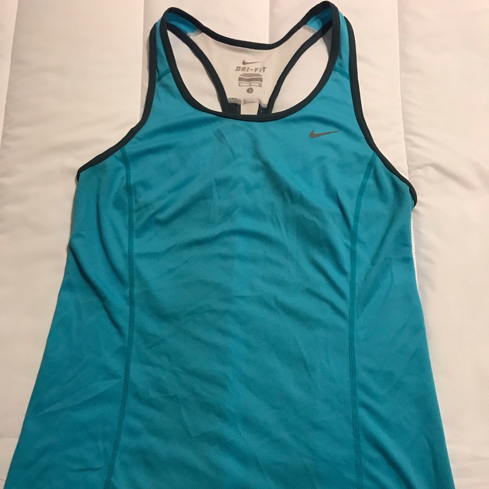 Nike race back tank top